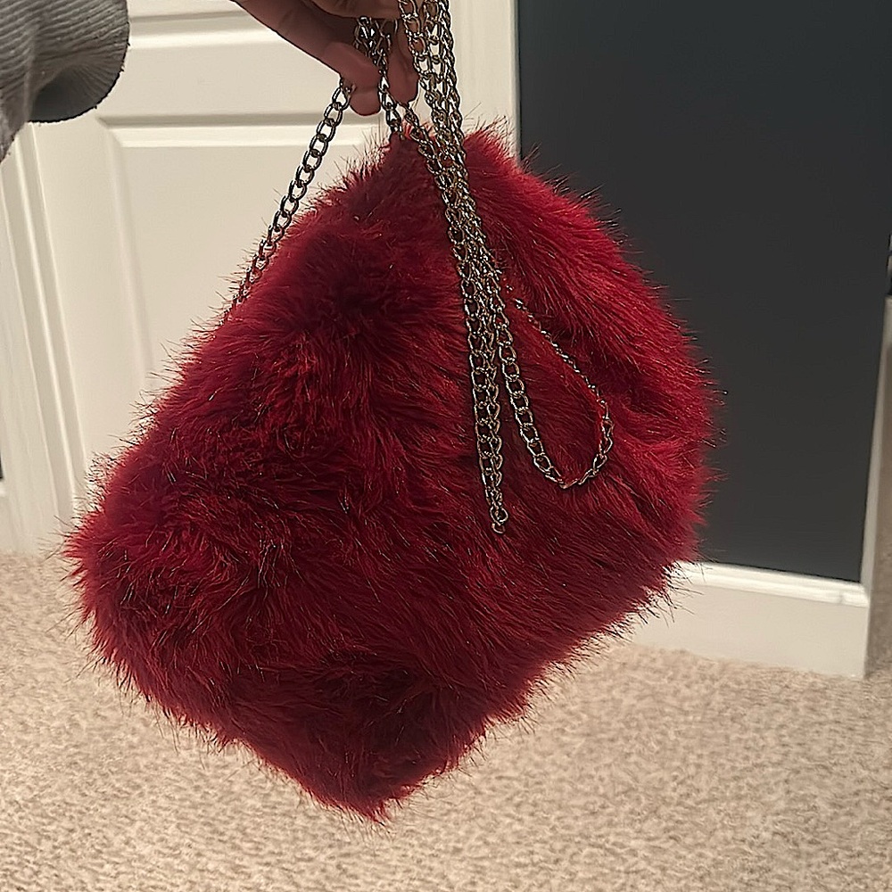 fur crossbody